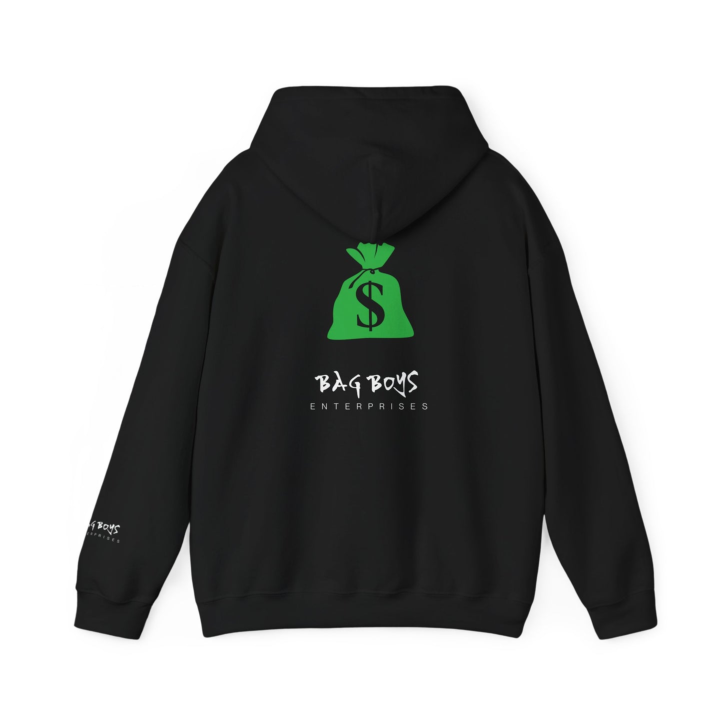 BAG  BOYS HOODIE- BLACK