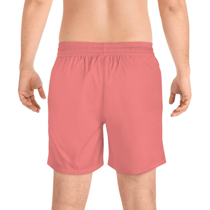 Faceless Swim Trunks- Red - Faceless Limited