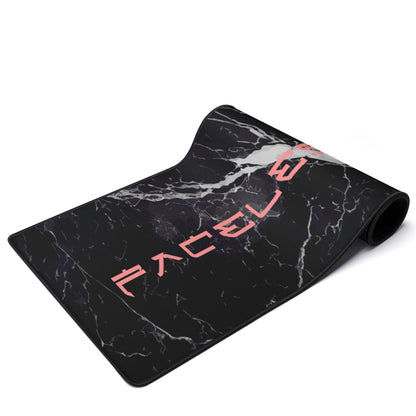 Black Marble Gaming Mat