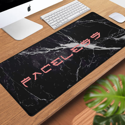 Black Marble Gaming Mat