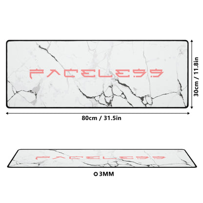 White Marble Gaming Mat