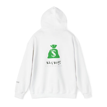 BAG  BOYS HOODIE -WHITE