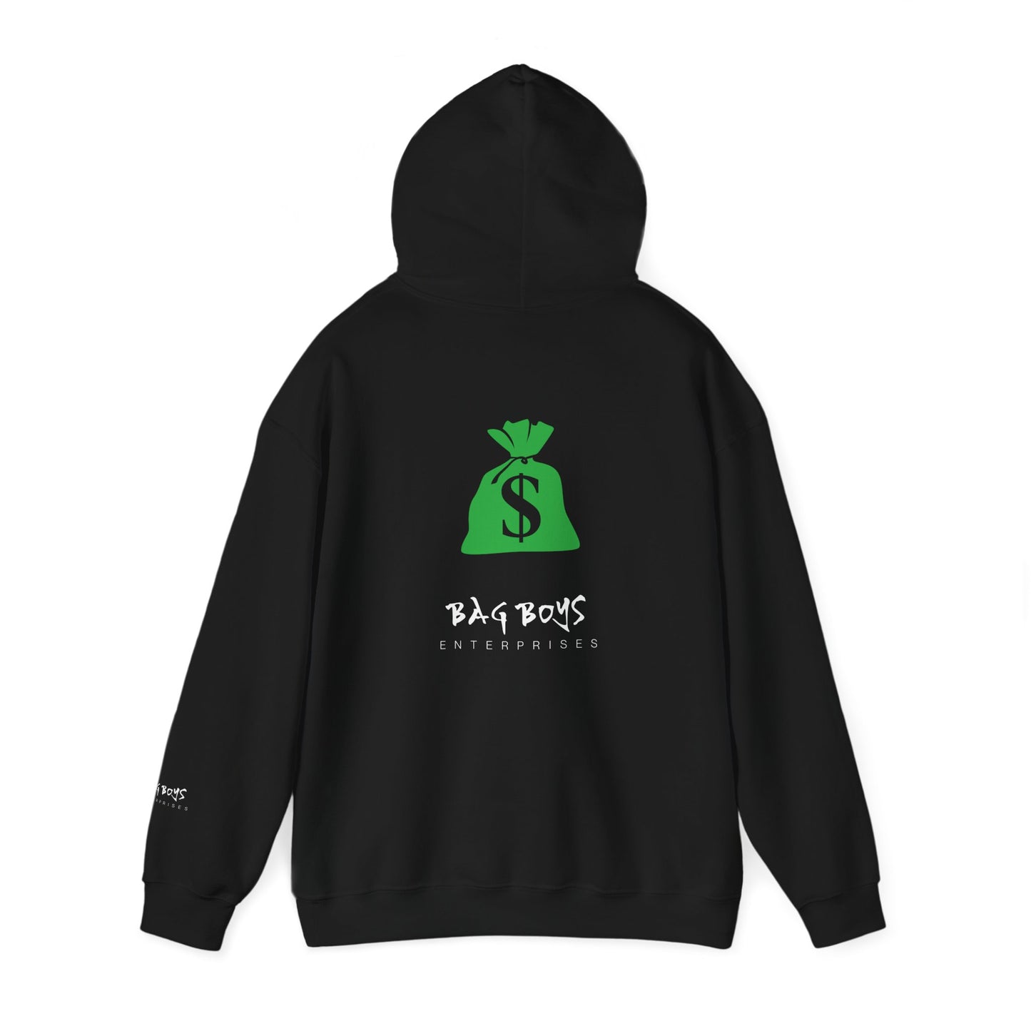 BAG  BOYS HOODIE- BLACK