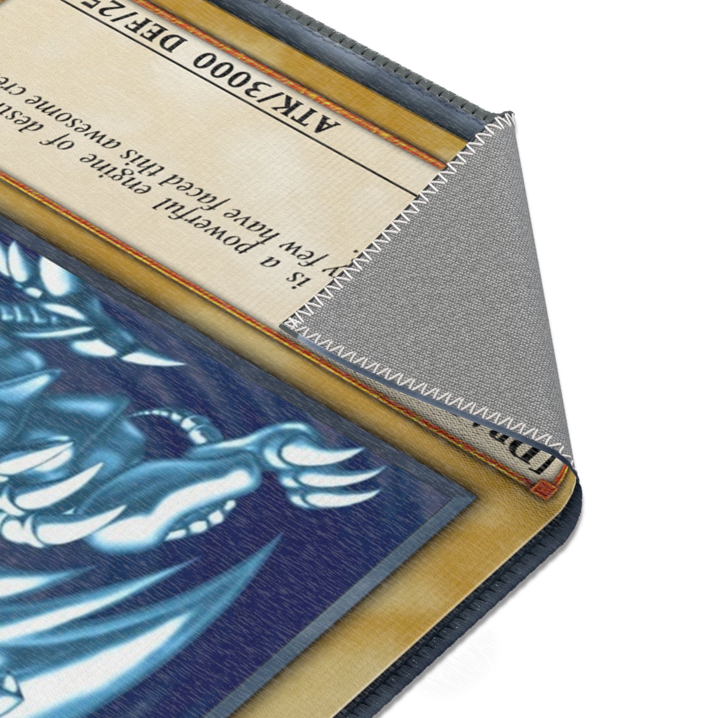 Blue Eyes White Dragon Rug