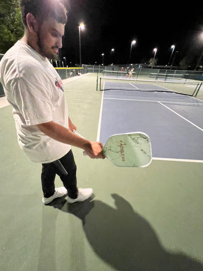 (PRE-ORDER) FACELESS LIMITED PICKLEBALL PADDLE - MARBLE - Faceless Limited