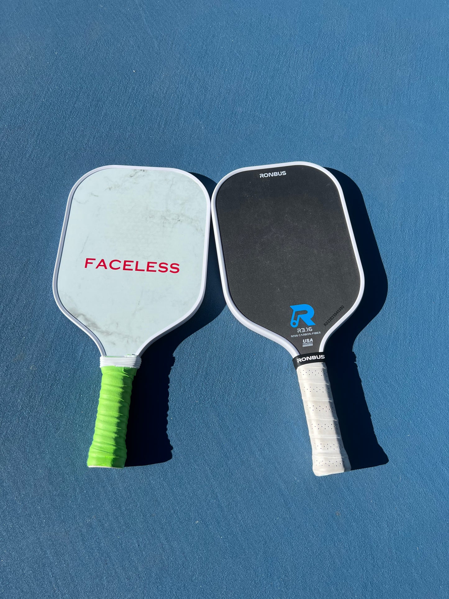 (PRE-ORDER) FACELESS LIMITED PICKLEBALL PADDLE - MARBLE - Faceless Limited